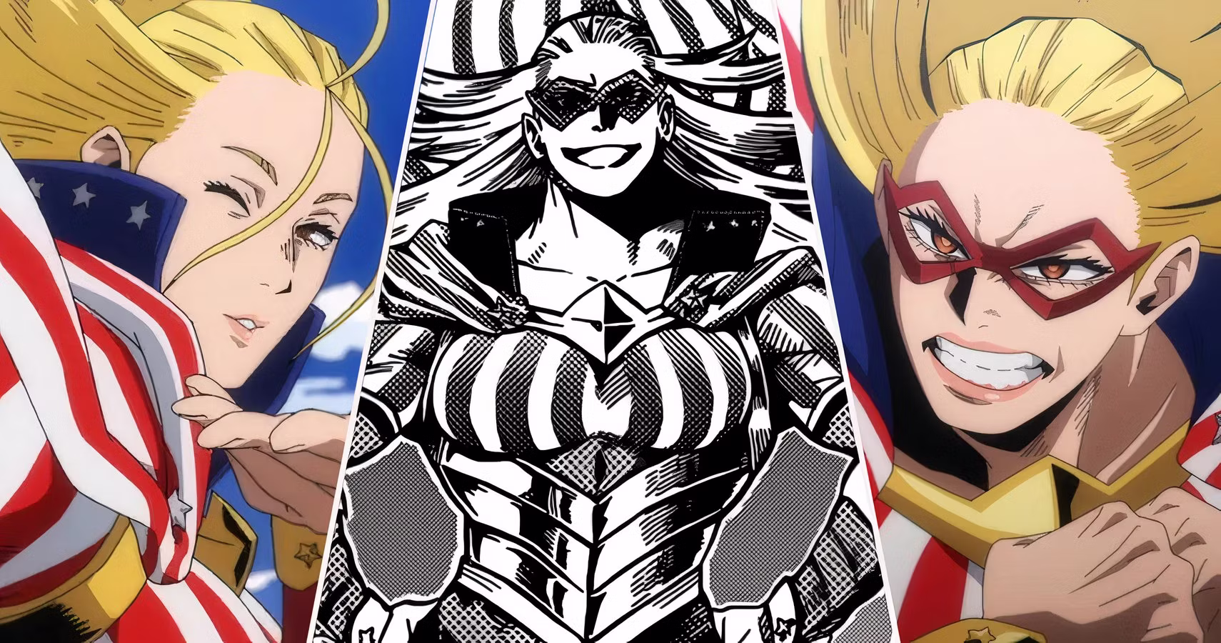 Quem é Stars and Stripe em My Hero Academia?