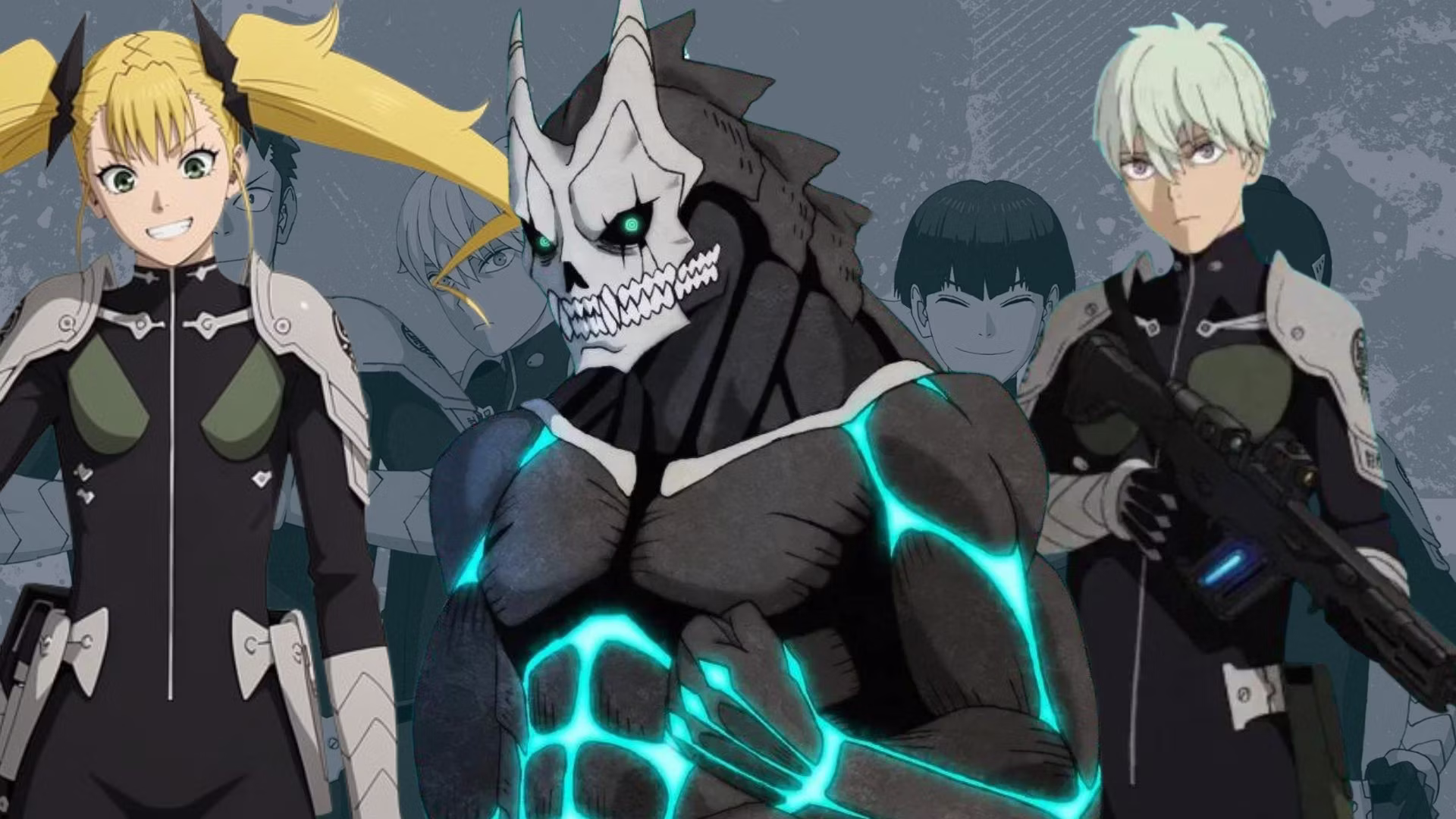 No capítulo 115 de Kaiju No. 8, Gen Narumi e Soshiro Hoshina resgatam Mina, enquanto o destino de Kafka permanece incerto