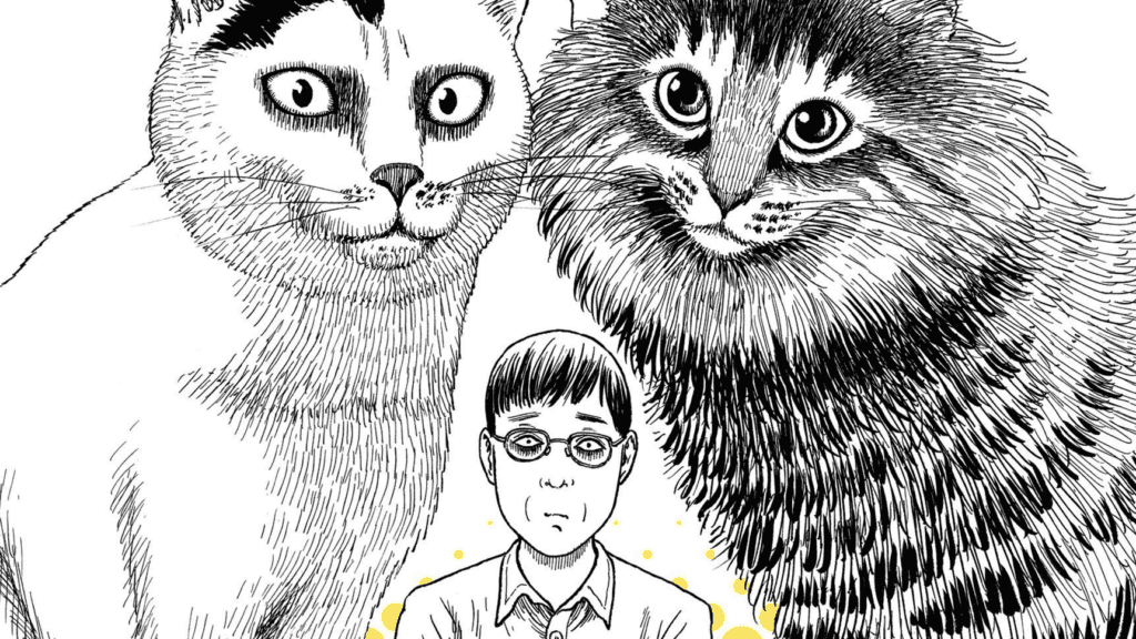mangá Junji Ito's Cat Diary: Yon & Mu