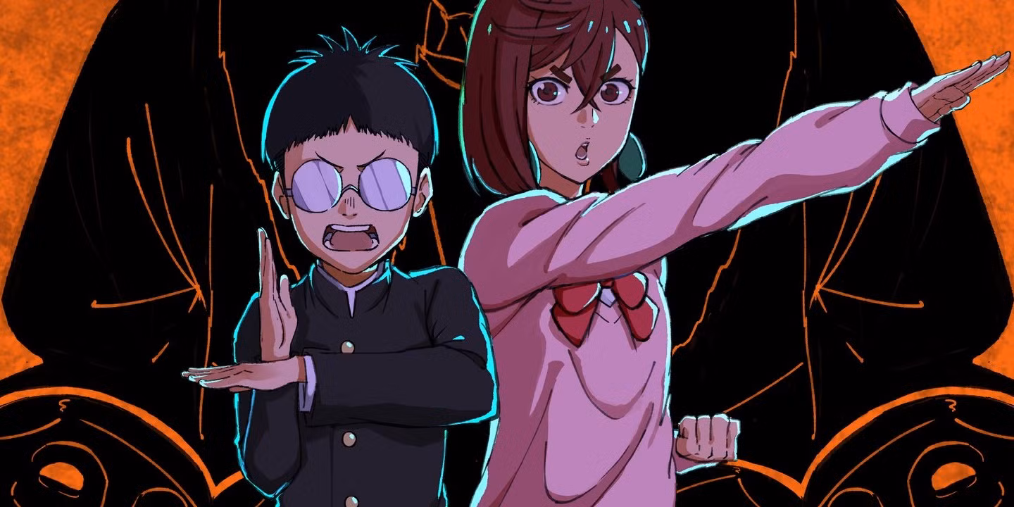 Okarun e Ayase em Dandadan