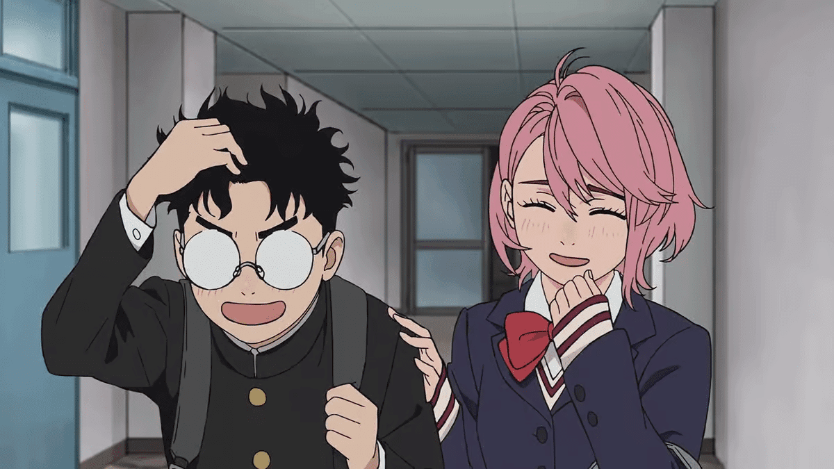 A nova forma de Aira Shiratori em Dandadan episódio 8