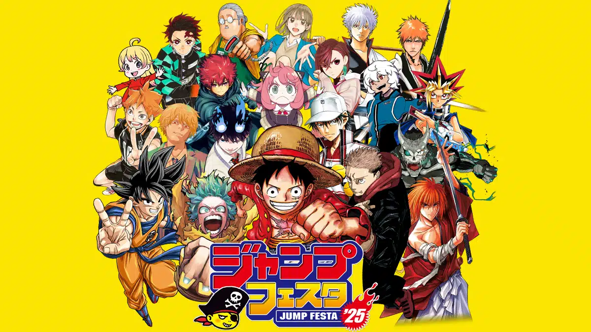Jump Festa 2025 promete atualizações massivas para Dragon Ball, Chainsaw Man, Jujutsu Kaisen e mais