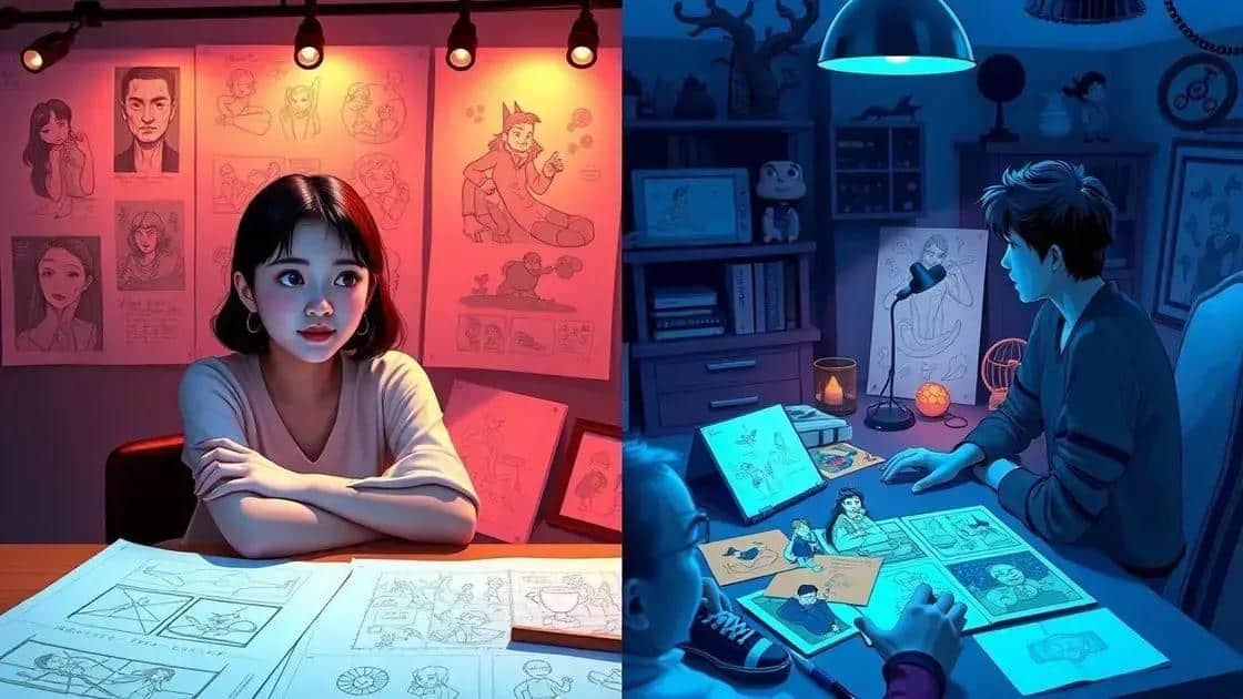 Entrevistas com criadores