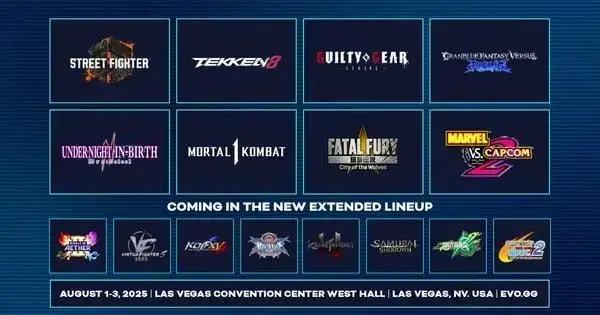 EVO 2025: Descubra a Lineup Completa do Torneio em Las Vegas