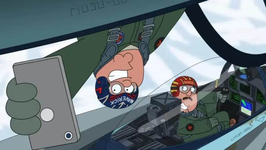 Family Guy estreia temporada com crítica à falta de personagens em Top Gun