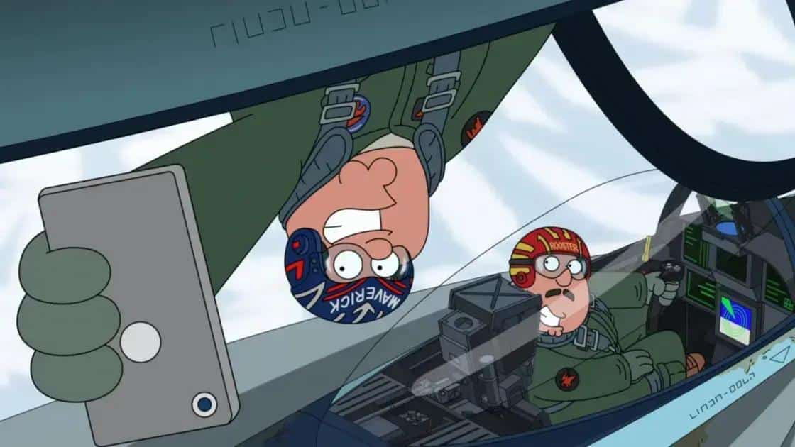 Family Guy estreia temporada com crítica à falta de personagens em Top Gun