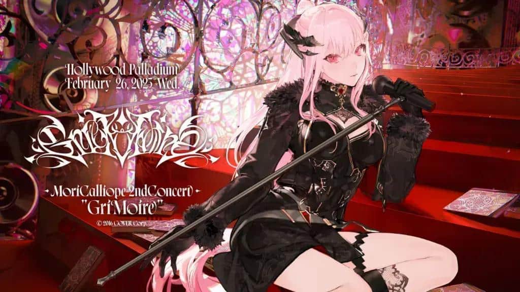 Mori Calliope Reveals Grimoire Concert Details in Los Angeles