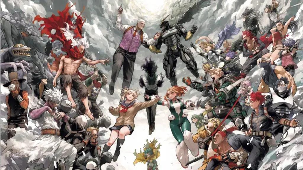 Exposição de My Hero Academia Revela Nova Arte de Kohei Horikoshi