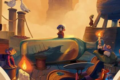 Descubra a Arte do Filme "An American Tale" de Izzy Burton