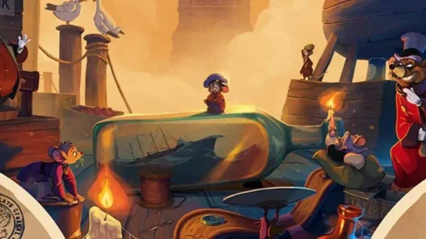 Descubra a Arte do Filme "An American Tale" de Izzy Burton