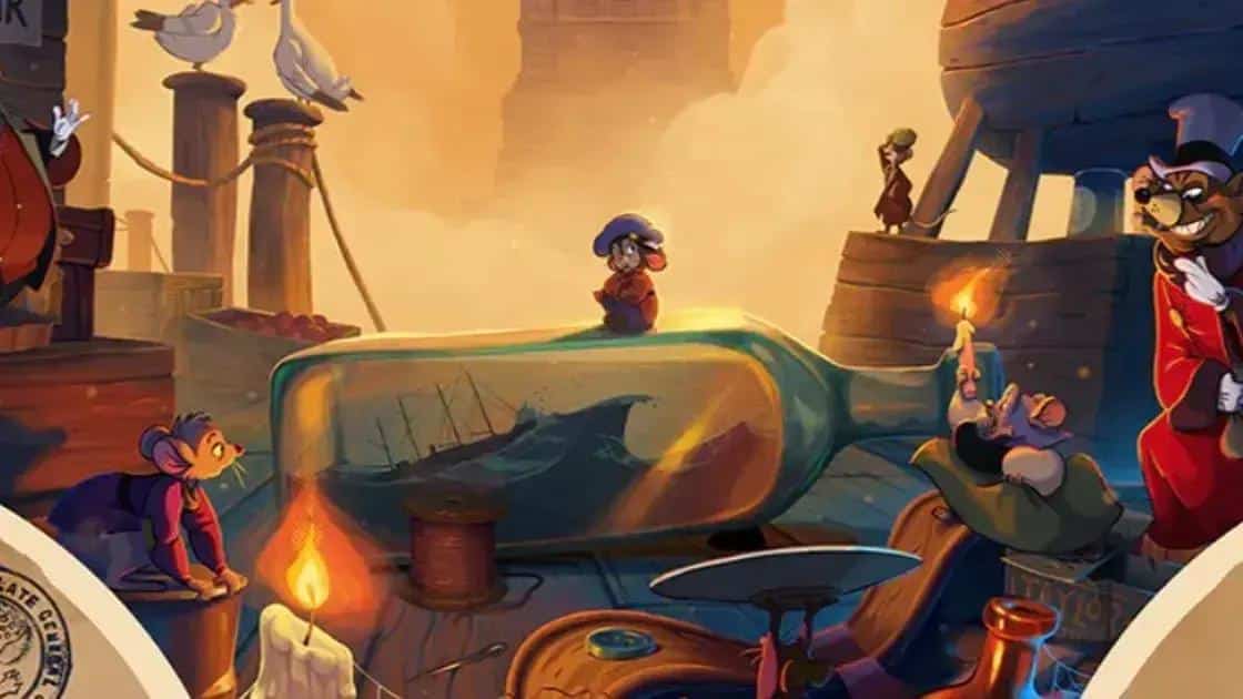 Descubra a Arte do Filme "An American Tale" de Izzy Burton