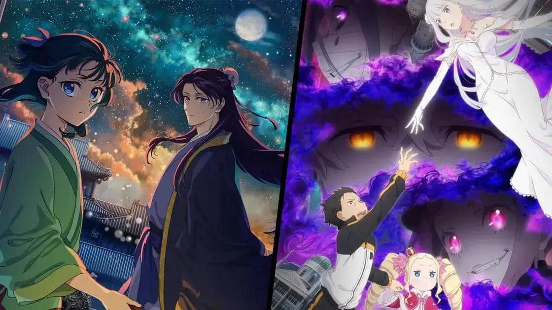 Os Animes Mais Assistidos e Comentados da Temporada de Inverno 2025