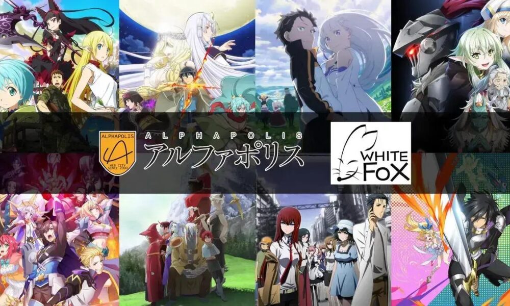 AlphaPolis adquire estúdio White Fox, responsável por Re:ZERO e Steins;Gate