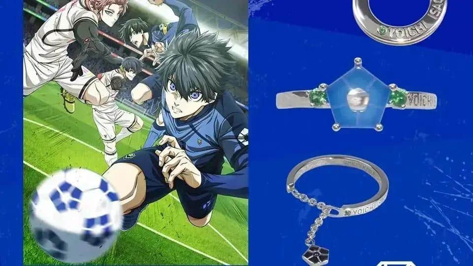 Blue Lock lança coleção de joias em colaboração com KARATZ