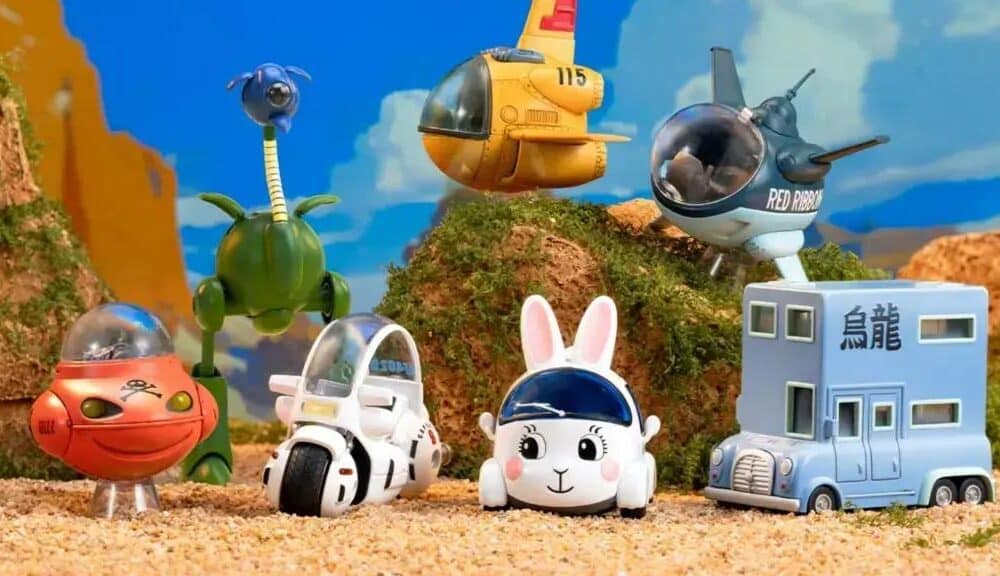 Dragon Ball e POP MART lançam miniaturas exclusivas de veículos icônicos em blind box