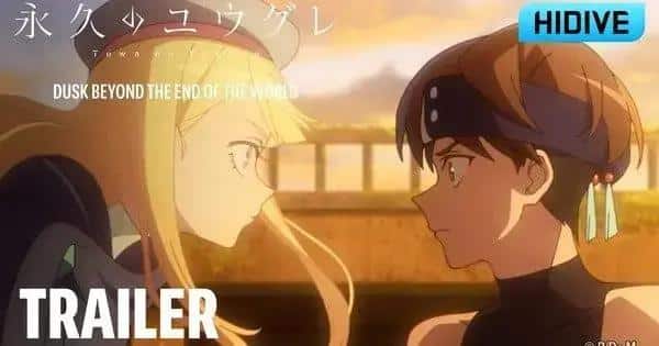 HIDIVE anuncia streaming de Towa no Yugure, novo anime da P.A. Works