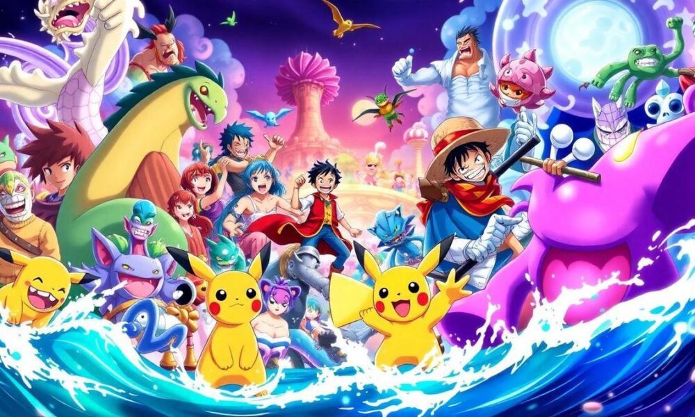 novas-ilustracoes-de-pokemon-e-one-piece-na-weekly-shonen-jump