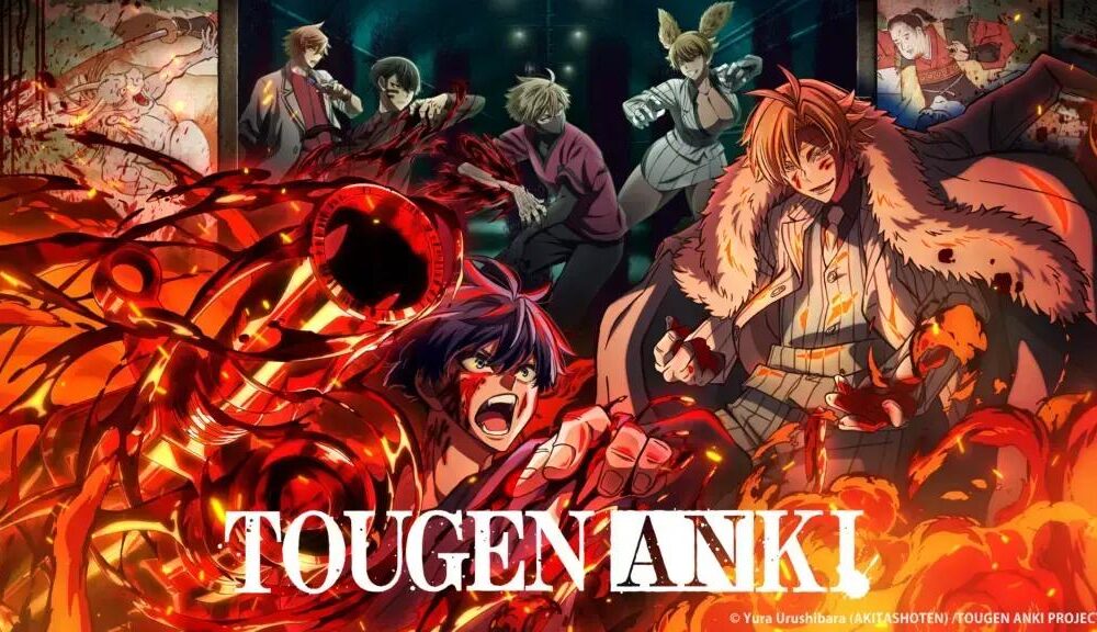 Tougen Anki: Anime Conquista Top 5 Global da Netflix e Lidera no Japão