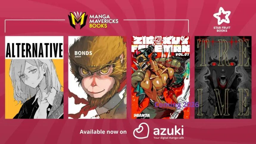 Azuki amplia catálogo com quatro novos mangás indie de editoras criativas