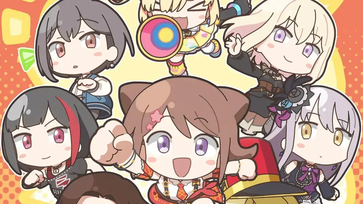 BanG Dream Chan: Novo Mini Anime com Todas as Vocalistas das Bandas em Outubro