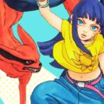 Boruto: Himawari treina Kurama com estilo único em Two Blue Vortex