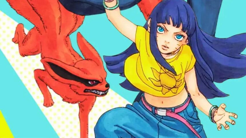 Boruto: Himawari treina Kurama com estilo único em Two Blue Vortex