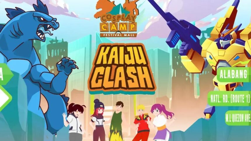 Cosplay Camp 2025: Kaiju Clash agita Festival Mall em Alabang no fim de agosto