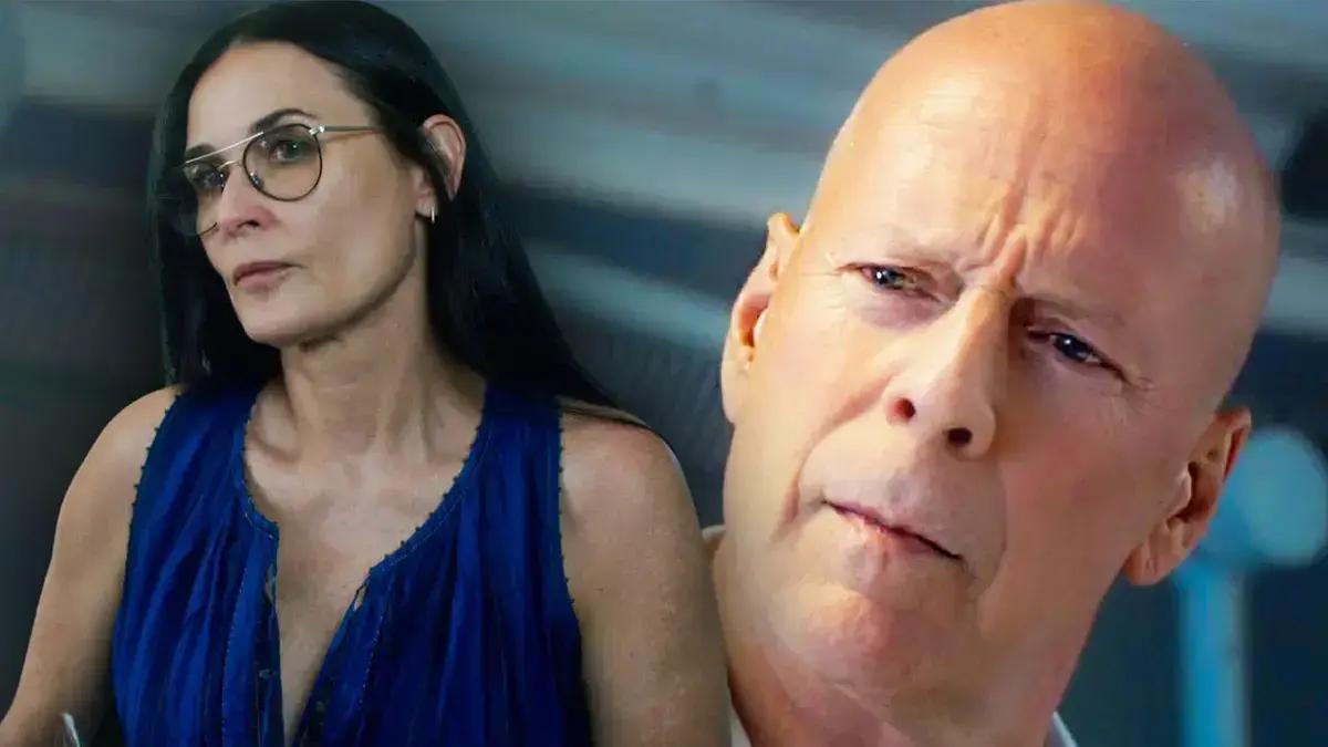 Demi Moore pede Oscar honorário para Bruce Willis por sua trajetória