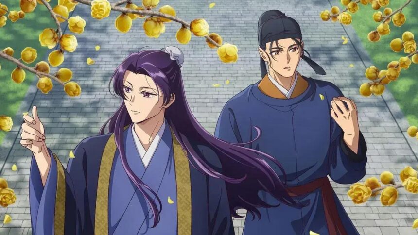 Desafios de Minoji Kurata ao desenhar Jinshi em The Apothecary Diaries