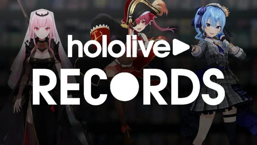 Hololive cria seu próprio selo musical para impulsionar talentos e desafios