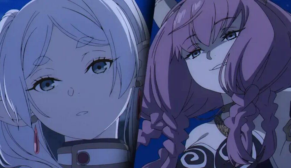 Judge Frieren sentencia Aura em novas ilustrações legais para festival cultural