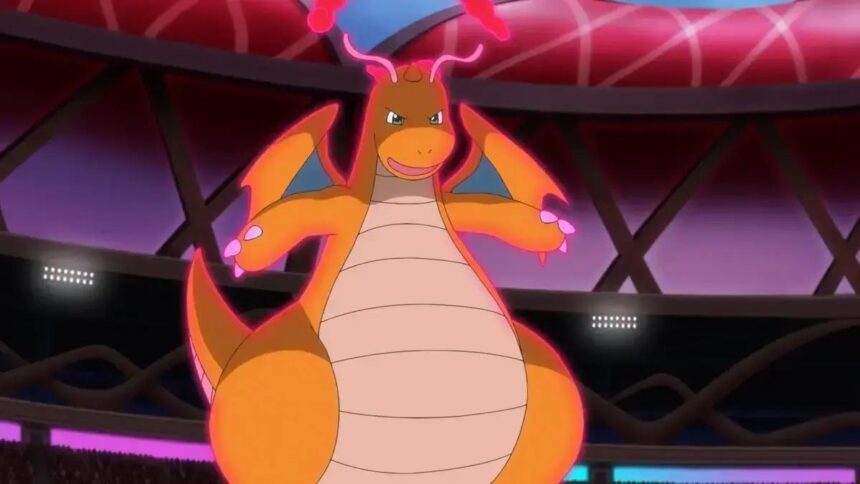 Nova Evolução de Mega Dragonite agita fãs no anime Pokémon Horizons