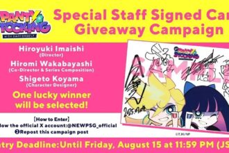 Participe do Sorteio do Cartão Assinado de PANTY & STOCKING