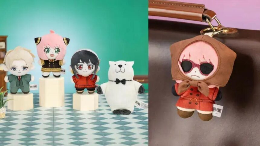 POP MART lança coleção exclusiva de pelúcias SPY x FAMILY em 14 de agosto