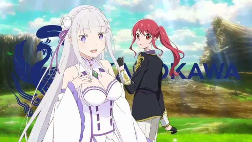 Ranking dos Animes KADOKAWA na Primavera 2025: Gorilla God supera Re:ZERO
