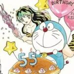Rumiko Takahashi celebra os 55 anos de Doraemon com arte exclusiva
