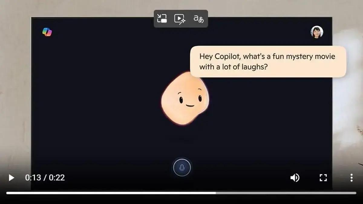 Samsung integra assistente de IA Copilot em TVs e monitores de 2025