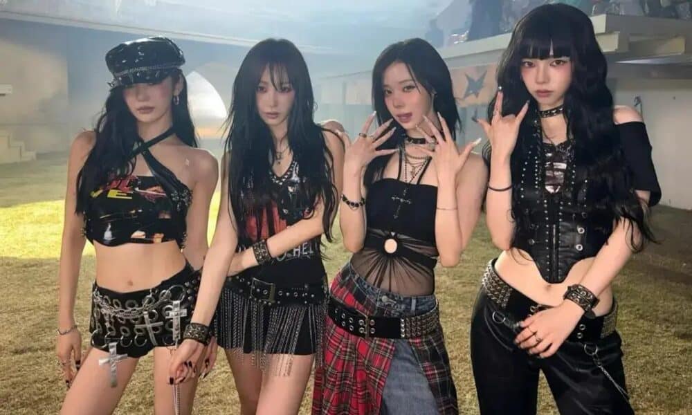 aespa conquista primeira vitória com 'Rich Man' no Show Champion