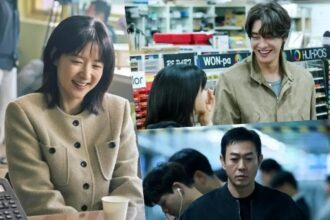 Bastidores revelam estrelas de Walking On Thin Ice bem diferentes de seus personagens