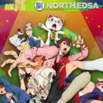 Evento DAN DA DAN com infláveis gigantes estreia no SM North EDSA