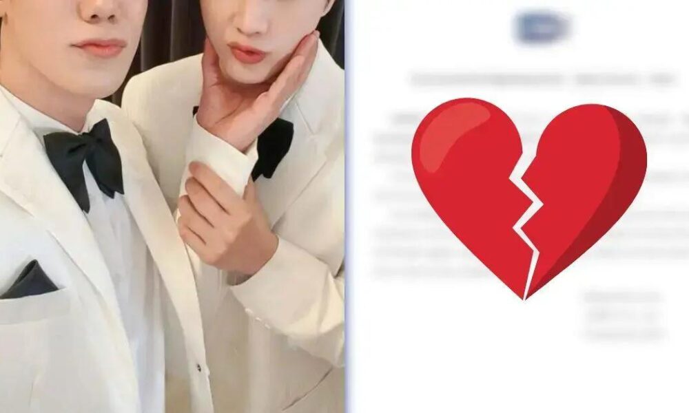 GMMTV anuncia fim da dupla oficial Great e Inn, chocando fãs da cena BL