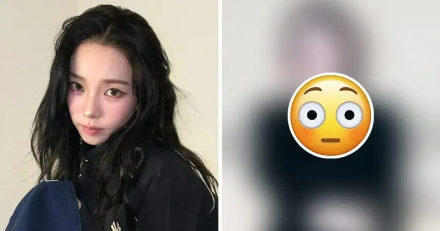 Karina, do aespa, impressiona com vestido recortado em evento em Seul