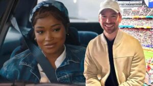Keke Palmer surpreende com beijo em Sean Evans no Hot Ones e relembra relacionamentos
