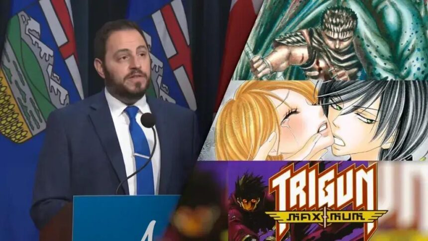 Mangas banidos em bibliotecas escolares de Edmonton por conteúdo sexual explícito