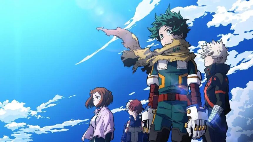 Netflix entra em parceria para filme live-action de My Hero Academia