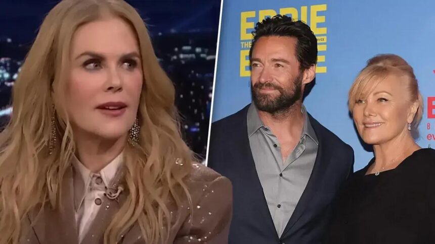 Nicole Kidman e a tensão entre Hugh Jackman e Deborra-Lee Furness