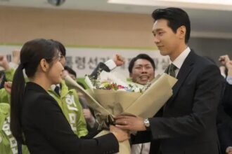 Primeira-Dama: vitória presidencial de Ji Hyun Woo com Lee Min Young ao lado