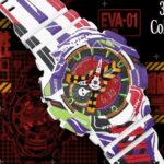 Relógio G-SHOCK celebra 30 anos de Evangelion com design exclusivo