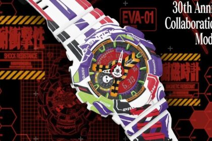 Relógio G-SHOCK celebra 30 anos de Evangelion com design exclusivo