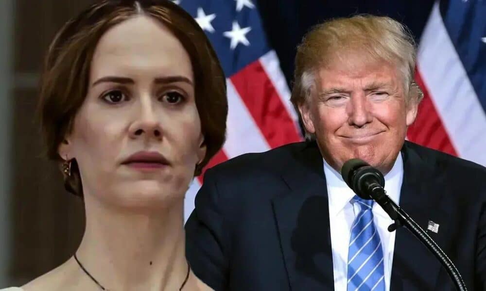 Sarah Paulson comenta sobre revolução e protestos na segunda gestão de Trump